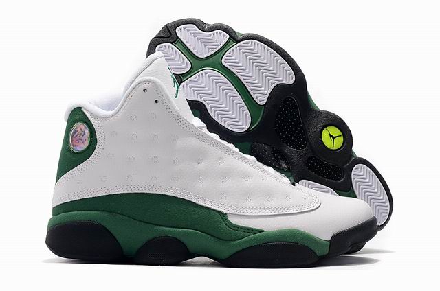 Air Jordan 13 Men's Basketball Shoes Lucky Green AJ13-85